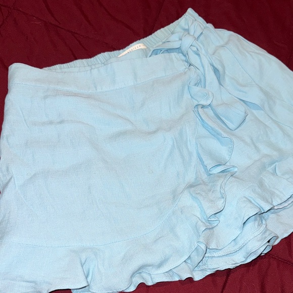 American Threads Light Blue Ruffle Skort - Picture 14 of 15